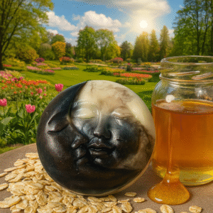 Jabón de miel con avena