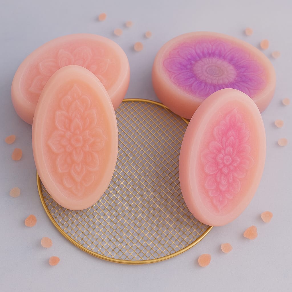 Jabón de Miel con sal rosa del Himalaya