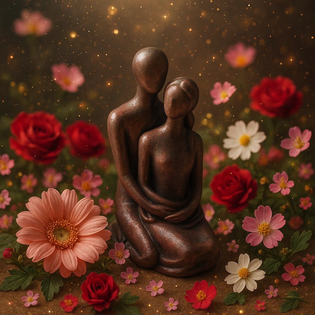 Jabón decorativo de pareja