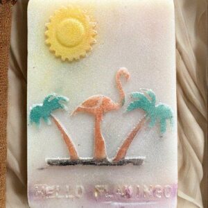 Jabón de Hibisco con coco