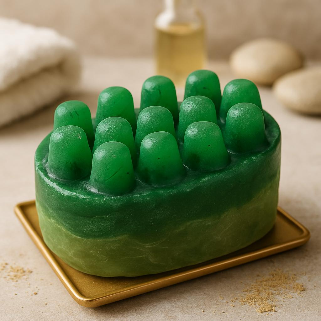 Jabón de Menta, arroz y lufa