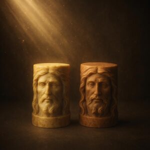 Jabón decorativo religioso