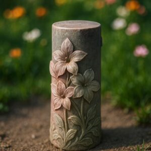 Jabón decorativo cilíndrico