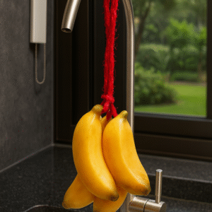 Jabón colgante (plátano/banana)