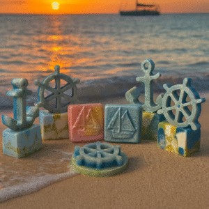 Jabón decorativo marino