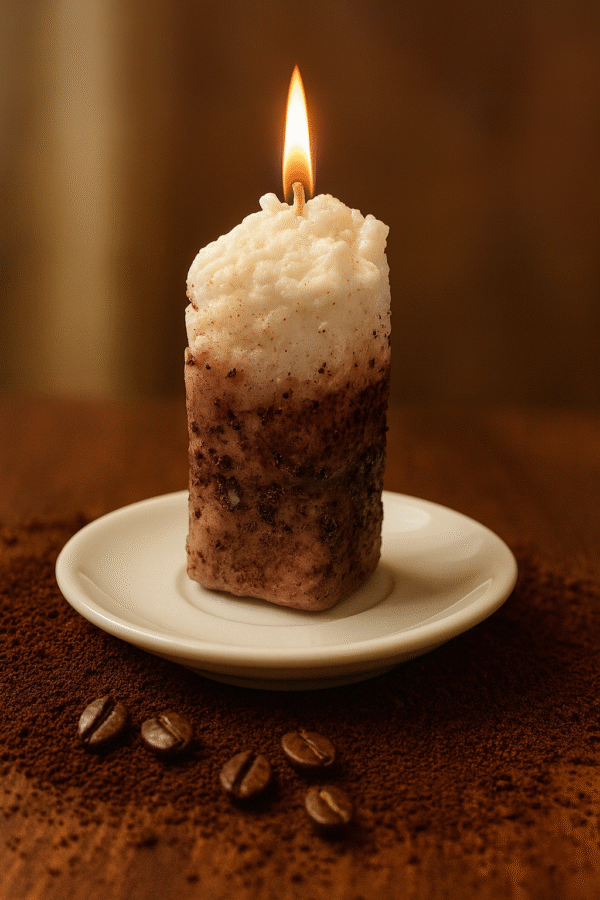 Vela de café cappuccino - Image 3