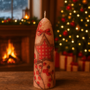 Vela para navidad