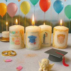 Velas para eventos especiales