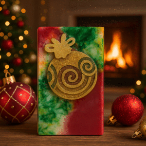 Jabón navideño (esfera)
