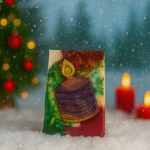 Jabón navideño (vela)