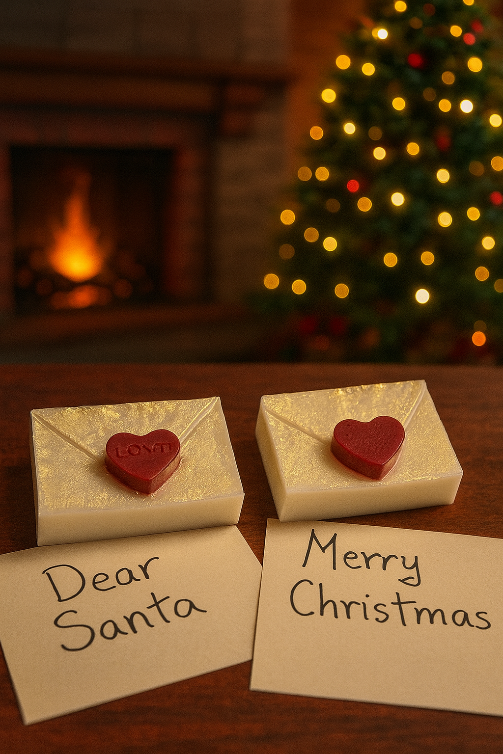 Jabón de cartas a Santa