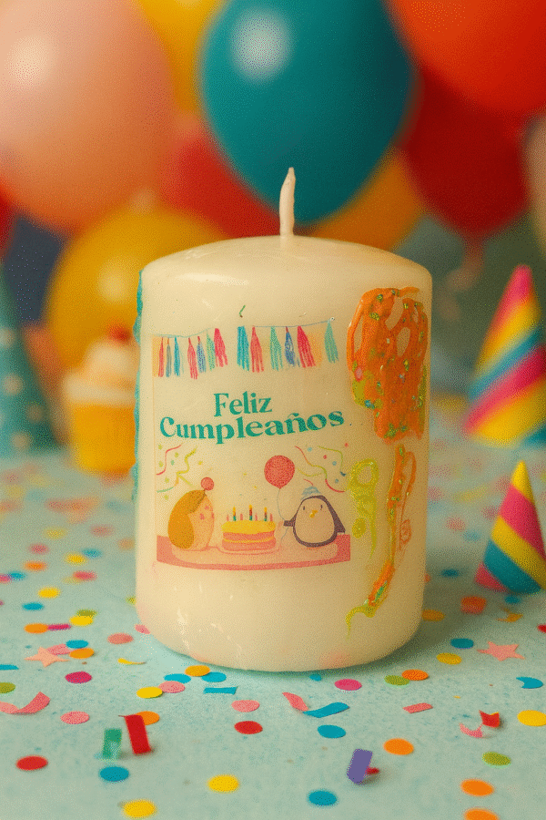 Vela para cumpleaños