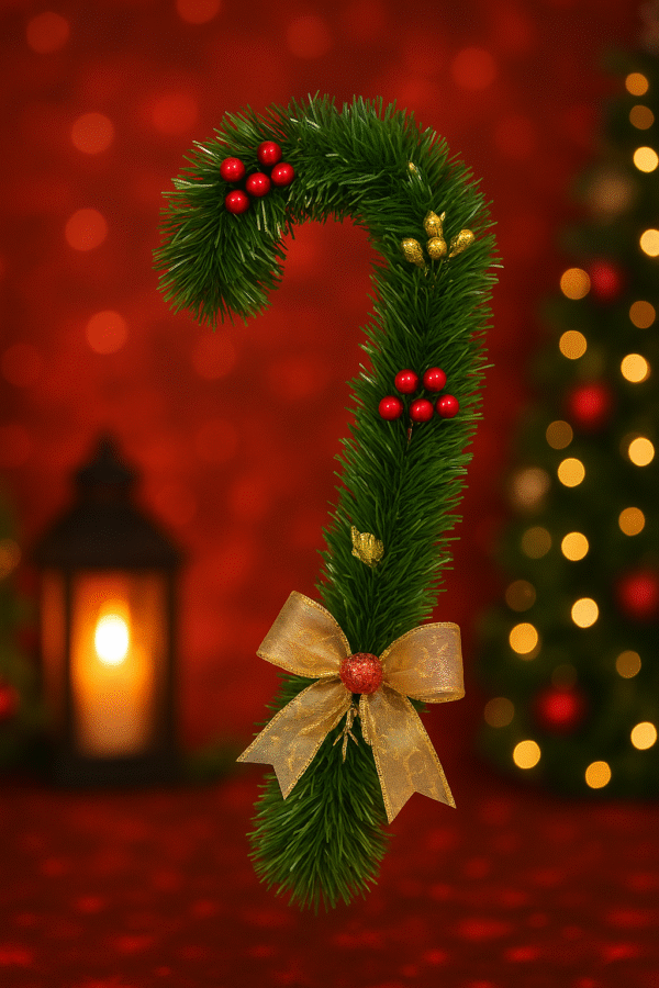 Bastón navideño